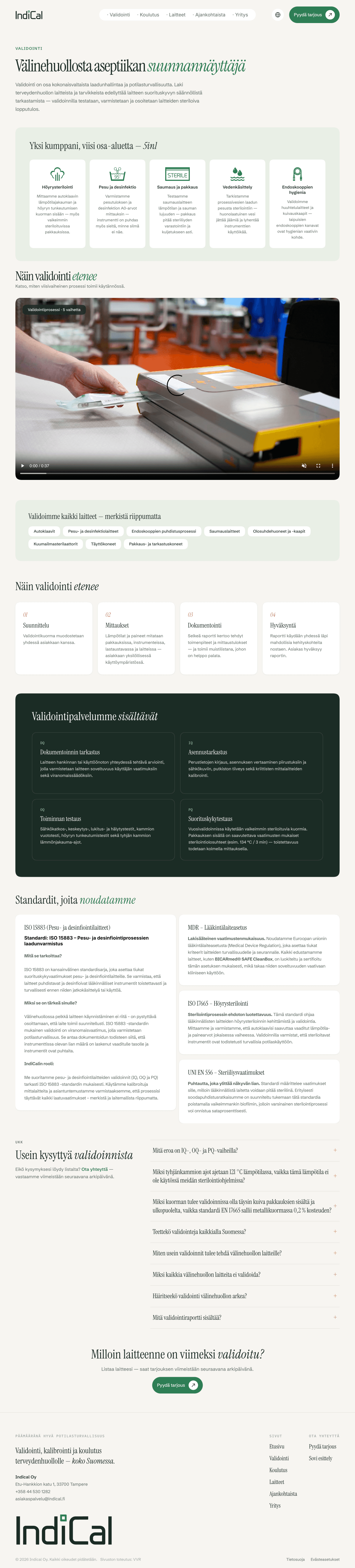 IndiCal – site view 2