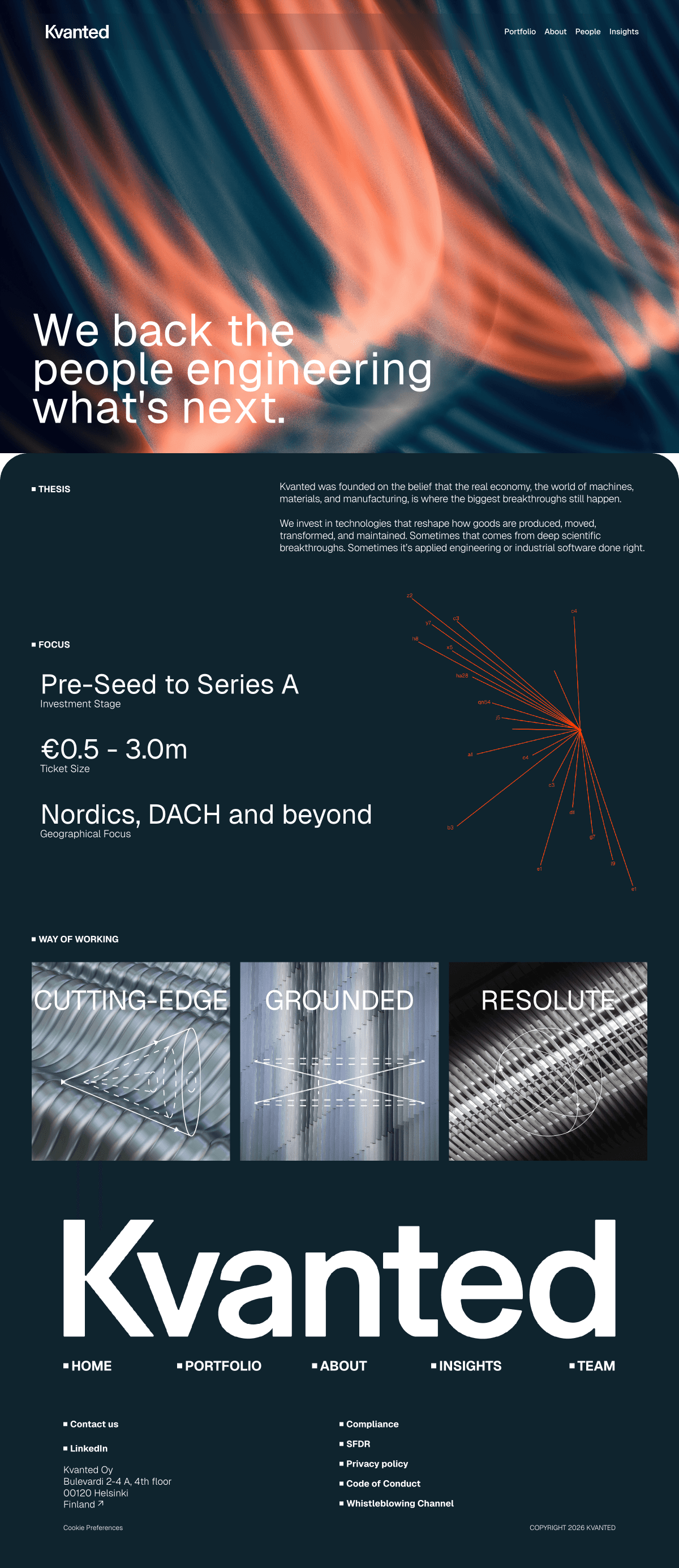 Kvanted – site view 2