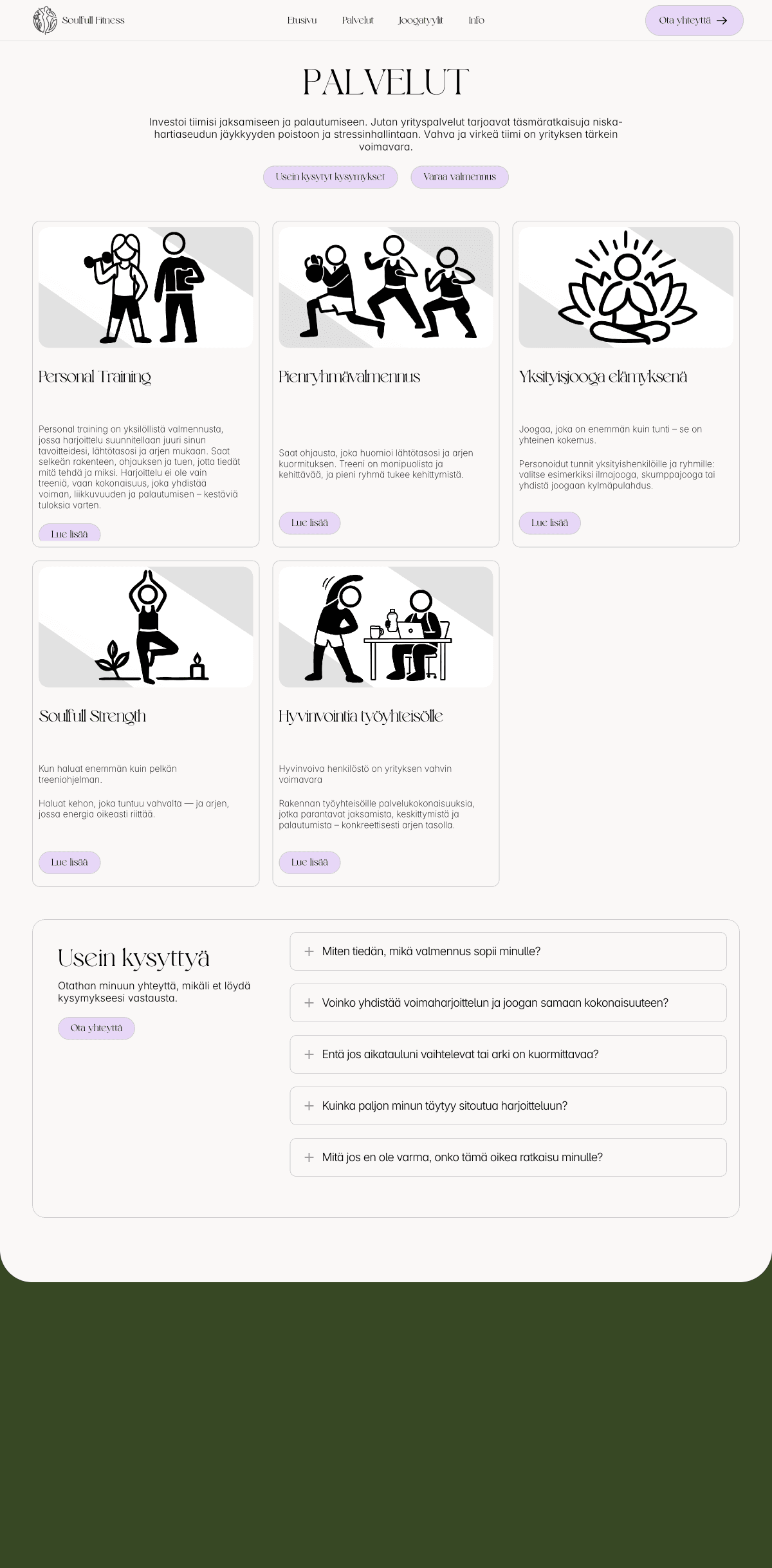 Soulfull Fitness – site view 3