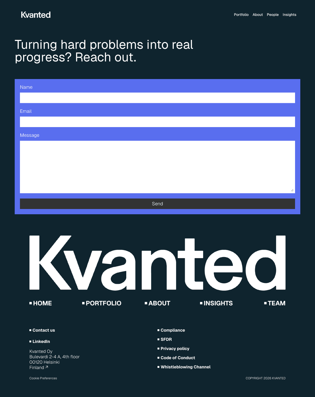 Kvanted – site view 3