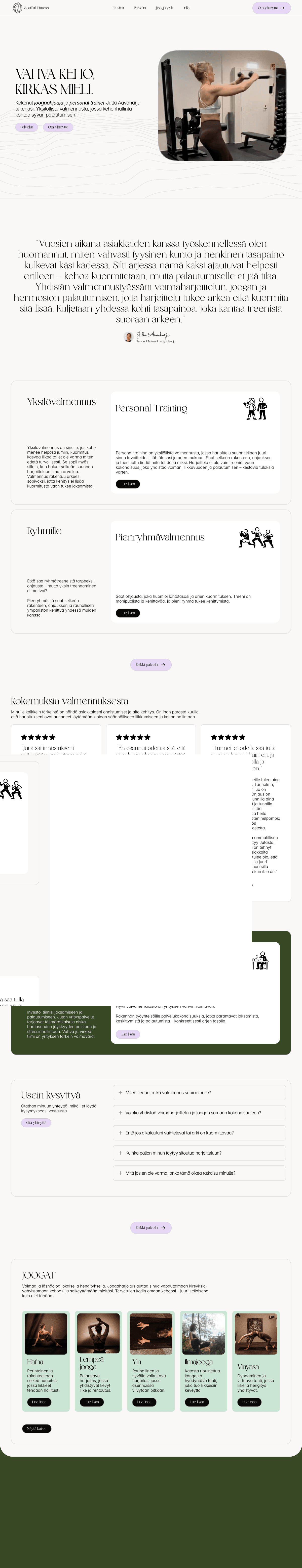 Soulfull Fitness – site view 1